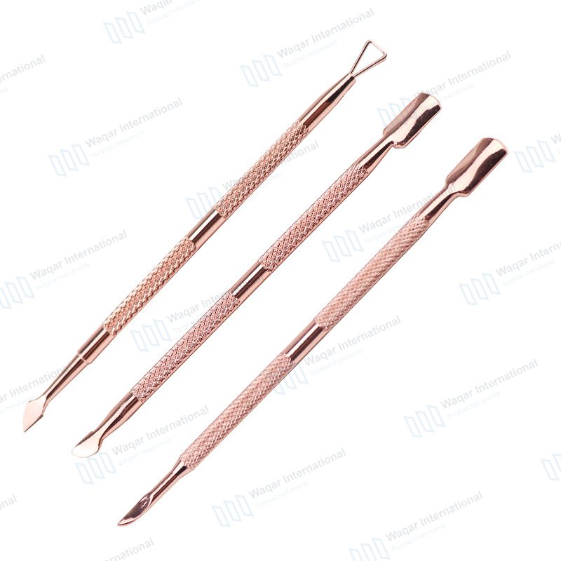 1PC Stainless Steel Double Sided Nail Pusher — surgical instruments manufactured by Waqar International, Sialkot