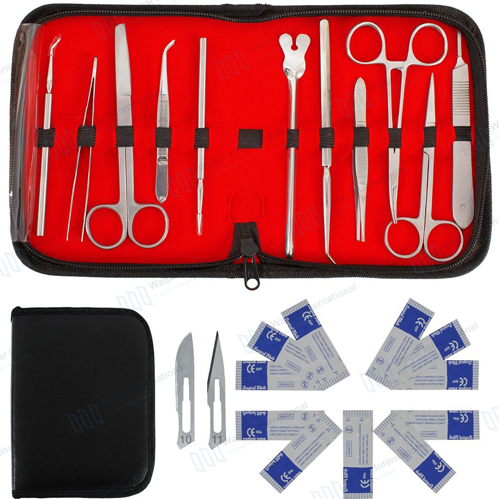 22 PCS Instrument Sets — surgical instruments manufactured by Waqar International, Sialkot