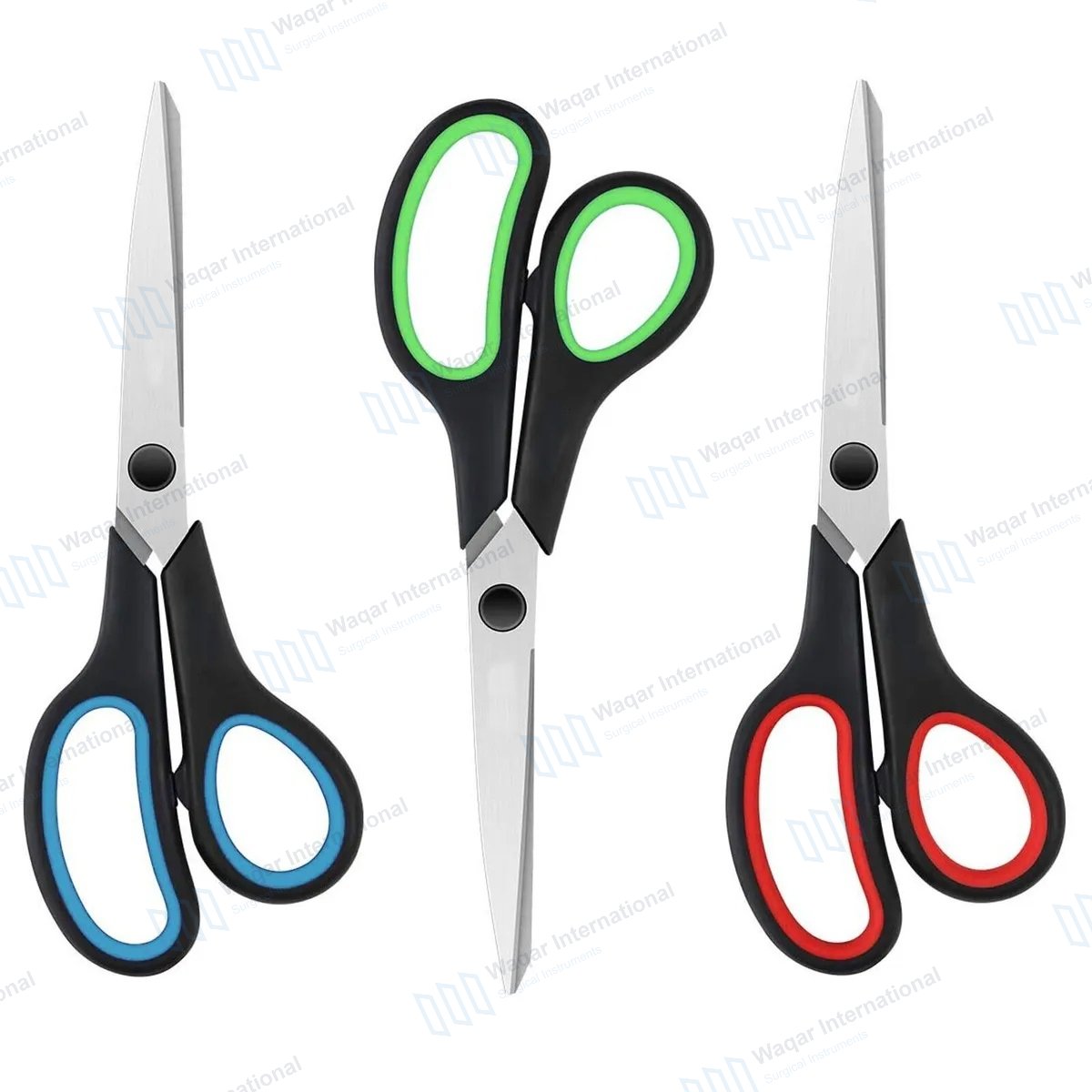 9 Inch Industrial Multi-Purpose Tailor Shears Stainless Steel Heavy — surgical instruments manufactured by Waqar International, Sialkot