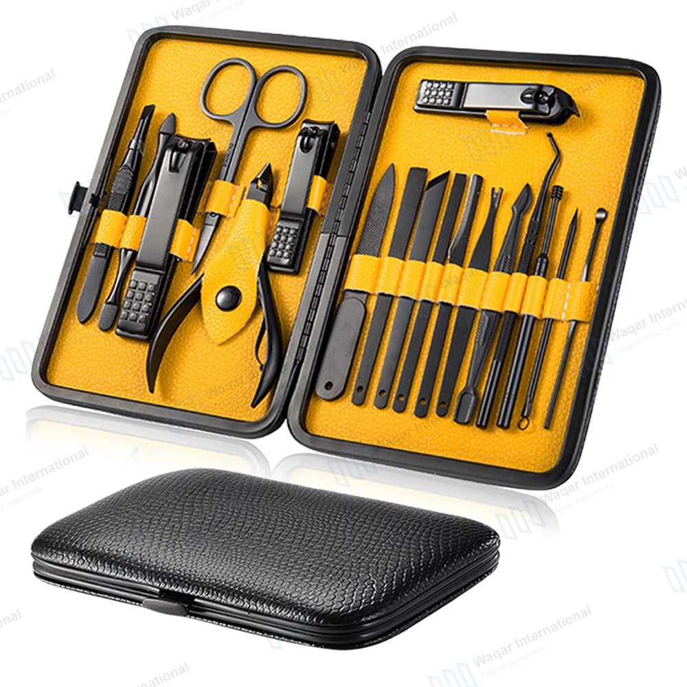 9 Shapes Stainless Steel Cuticle Nail — surgical instruments manufactured by Waqar International, Sialkot