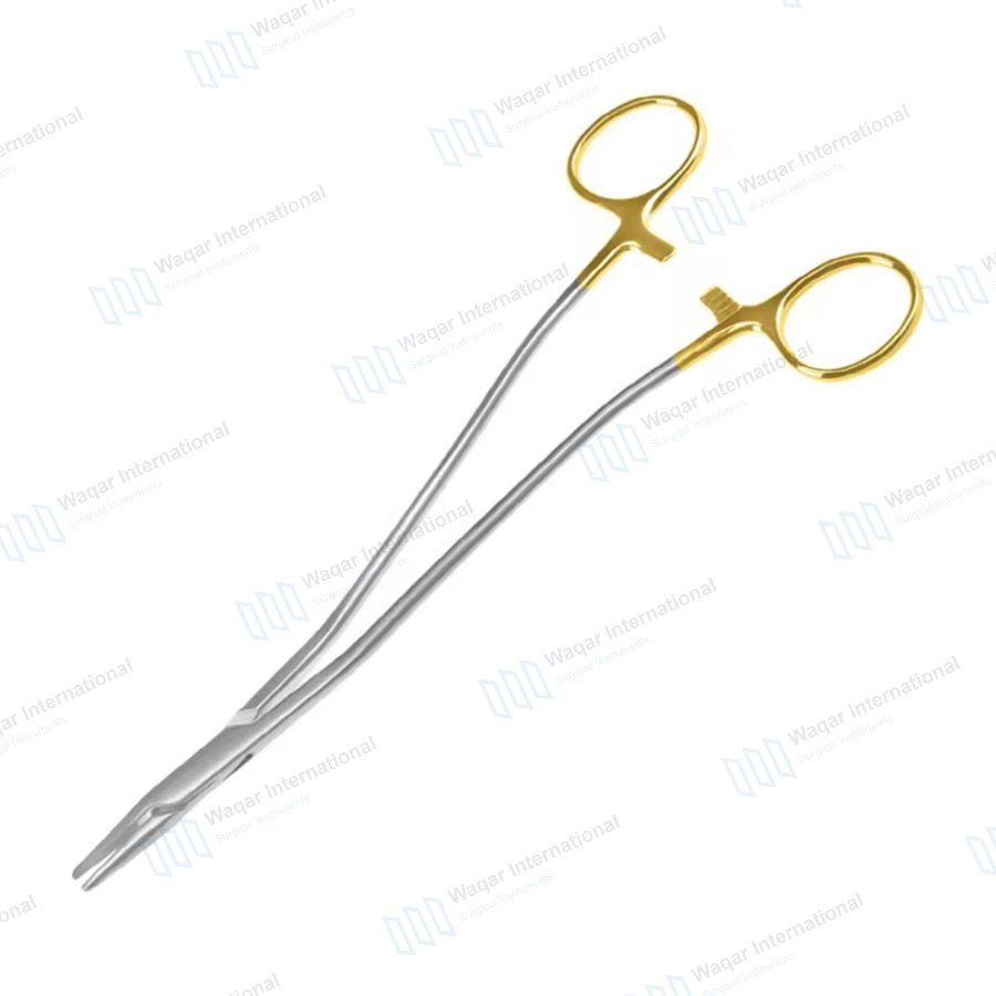 Wertheim Needle Holder S Shaped — dental instruments manufactured by Waqar International, Sialkot