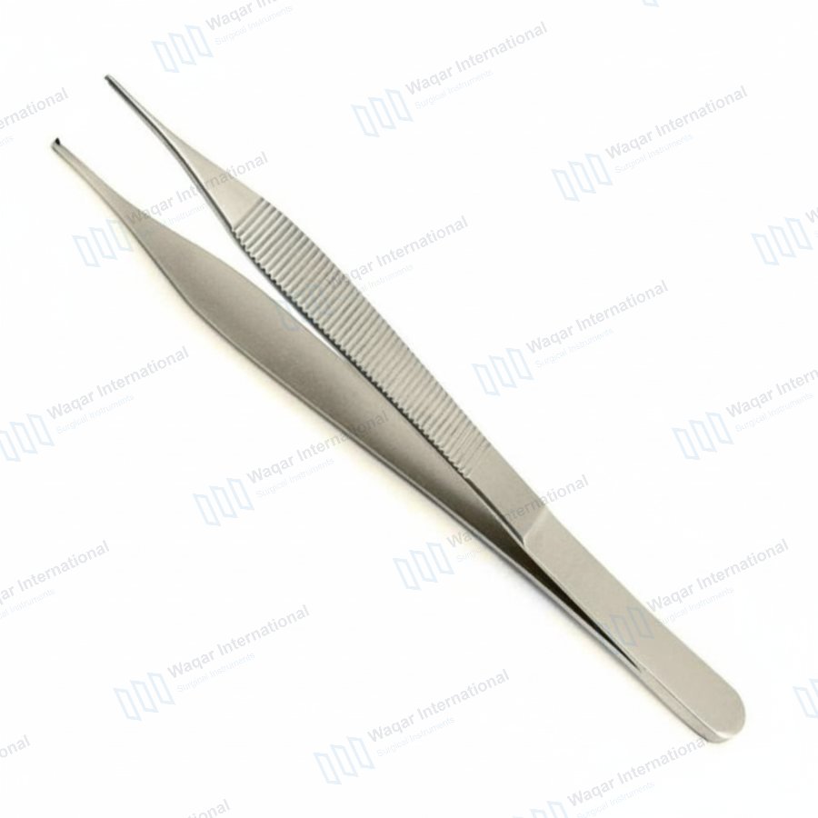 Adson Brown Dissecting Forceps Teeth Surgical Tissue Medical — dental instruments manufactured by Waqar International, Sialkot