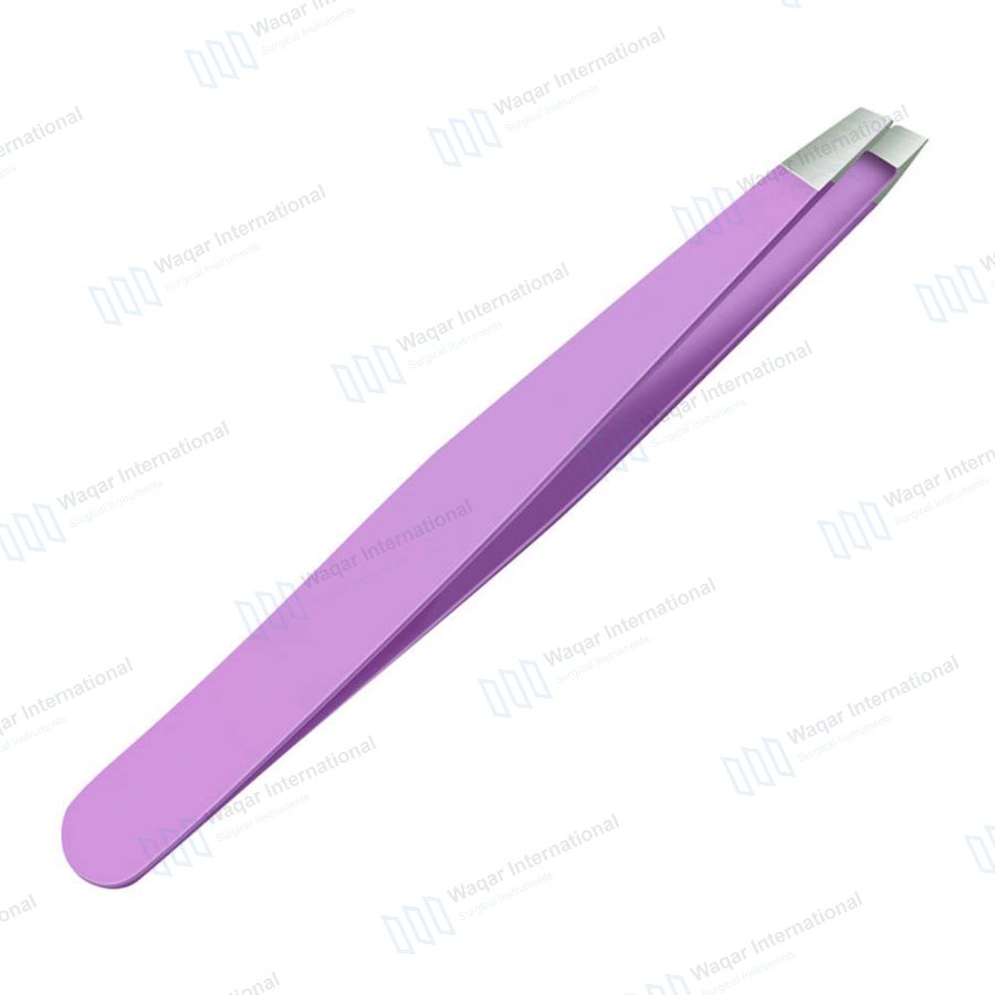 Handmade Eyebrow Tweezers Stainless Steel Sustainable — beauty instruments manufactured by Waqar International, Sialkot