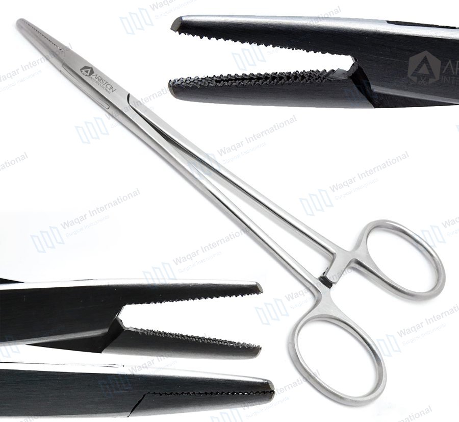Stainless Steel Surgical Needle Holder Forceps Mayo Hegar — surgical instruments manufactured by Waqar International, Sialkot