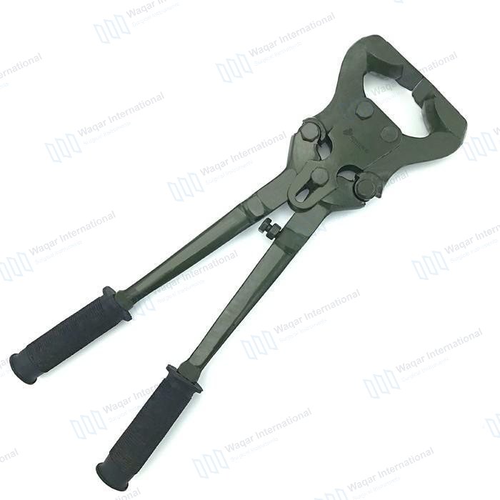 Design Reusable Aluminum Alloy Hoof Claw Trimmer Veterinary — veterinary instruments manufactured by Waqar International, Sialkot