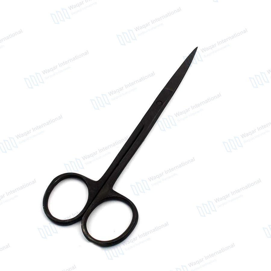 Stainless Steel Straight Iris Scissor Surgical — eye instruments manufactured by Waqar International, Sialkot
