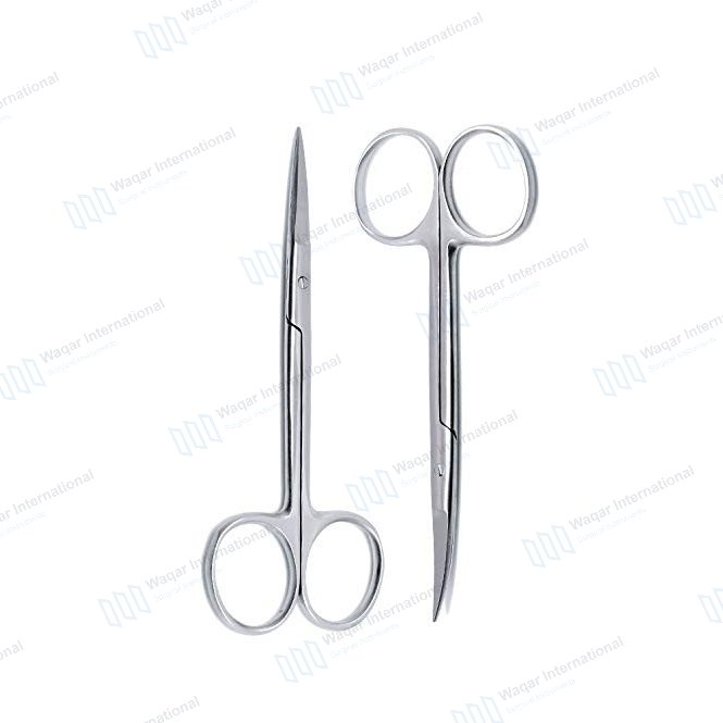 Iris Scissor — eye instruments manufactured by Waqar International, Sialkot