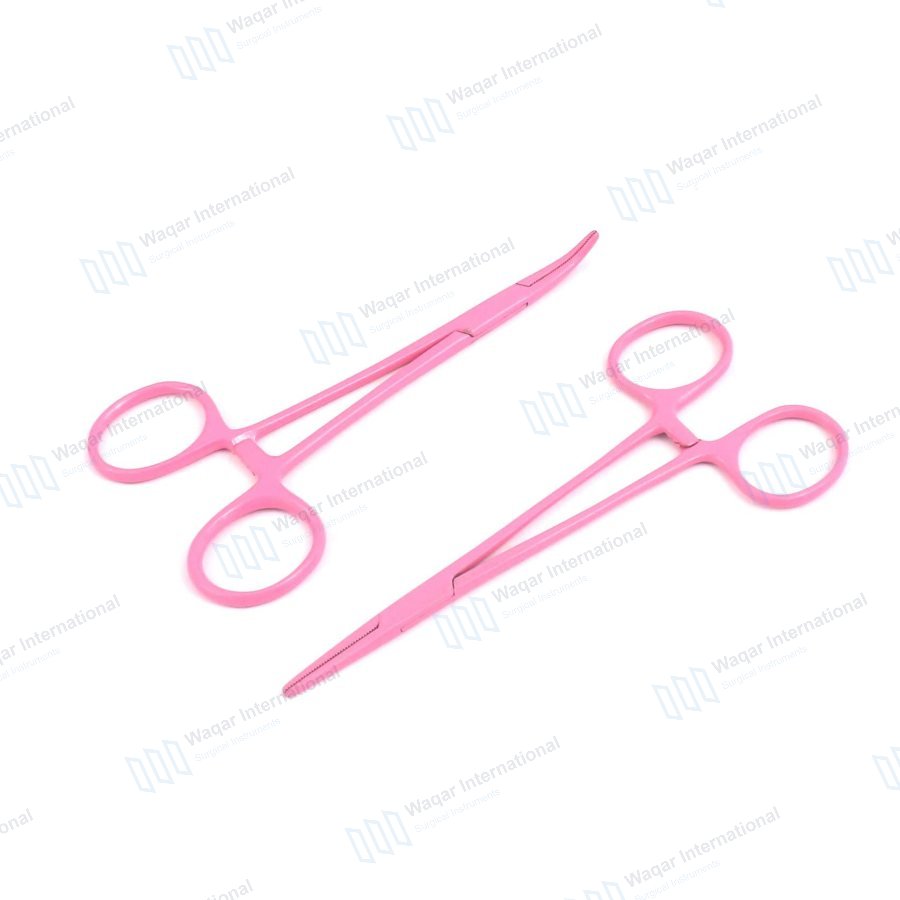 Stainless Steel Mosquito Forceps Powder Coated — surgical instruments manufactured by Waqar International, Sialkot