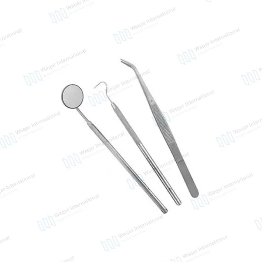 High Efficient Steel/Metal Dental Mirror — dental instruments manufactured by Waqar International, Sialkot