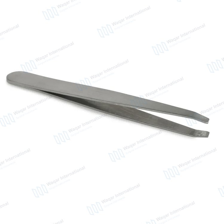 Eyebrow Tweezers Stainless Steel — surgical instruments manufactured by Waqar International, Sialkot
