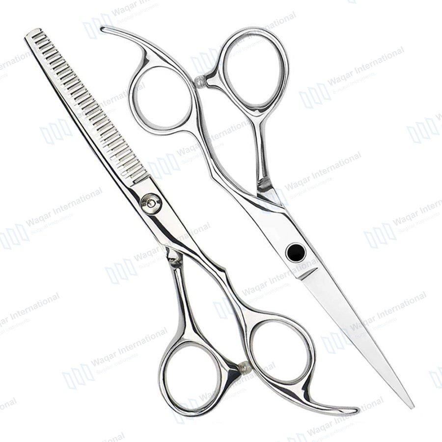 Stainless Steel Thinning Scissors Right-Handed 32 — dental instruments manufactured by Waqar International, Sialkot