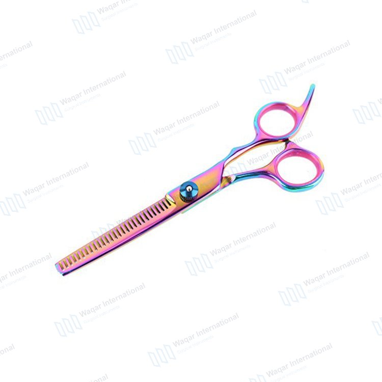 Japanese Stainless Steel Beauty Thinning Barber Scissors 5.75 Inch — beauty instruments manufactured by Waqar International, Sialkot