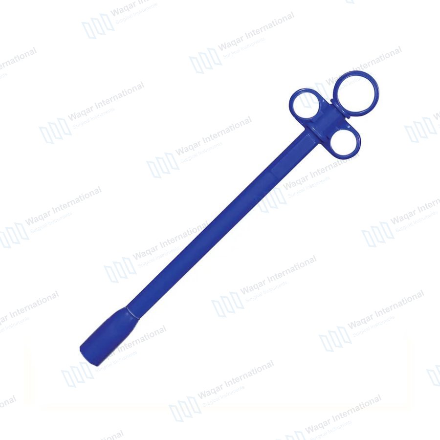 Animal Cattle Balling Gun Stainless Steel Head Spring — veterinary instruments manufactured by Waqar International, Sialkot