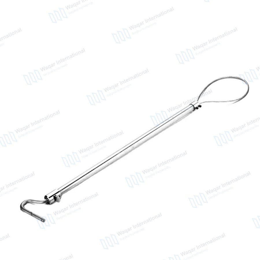 Adjustable Stainless Steel Pig Holder with Grip Handle Veterinary — veterinary instruments manufactured by Waqar International, Sialkot