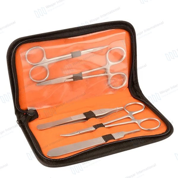 Complete Suture Practice Kit PVC Silicon Coated — surgical instruments manufactured by Waqar International, Sialkot