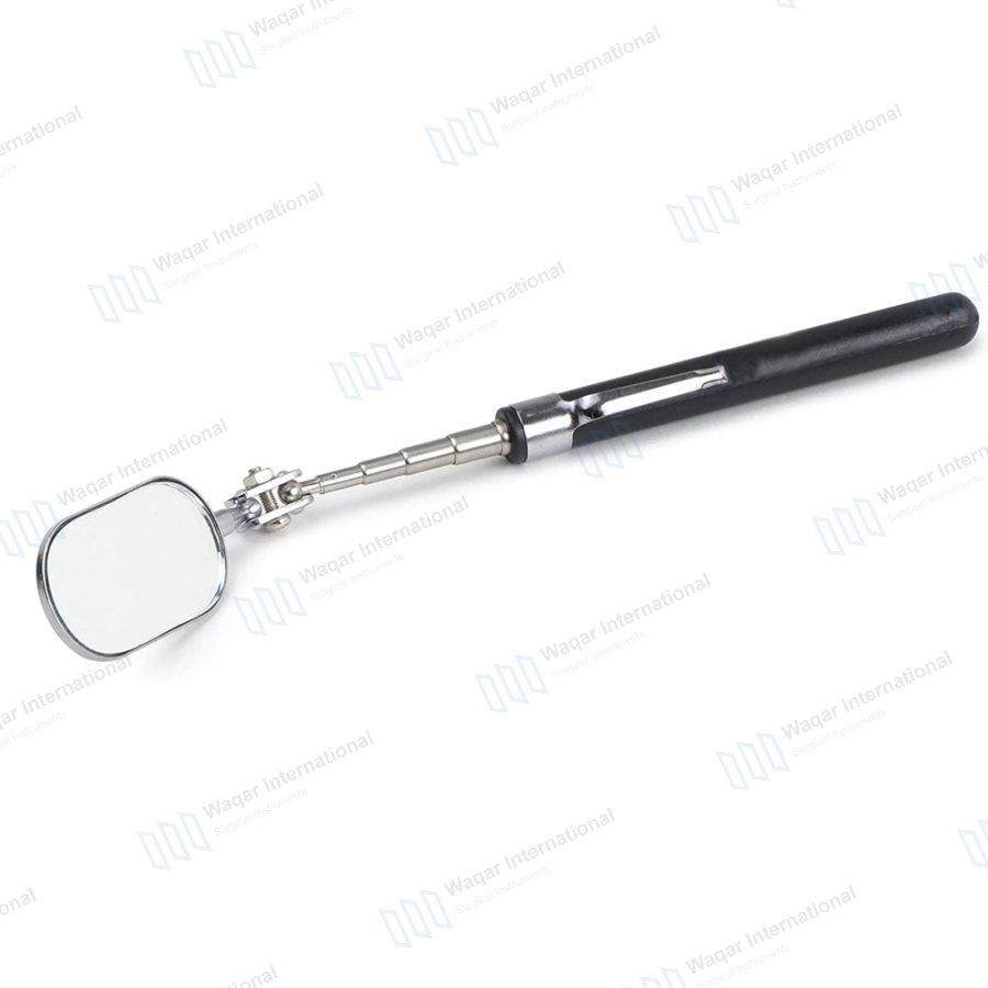 Double-Sided Dental Mouth Examination Mirror — dental instruments manufactured by Waqar International, Sialkot