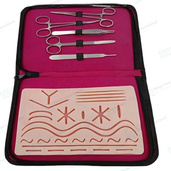 Extra Large PVC Silicon Surgical Suture Pad Anatomical Model — surgical instruments manufactured by Waqar International, Sialkot