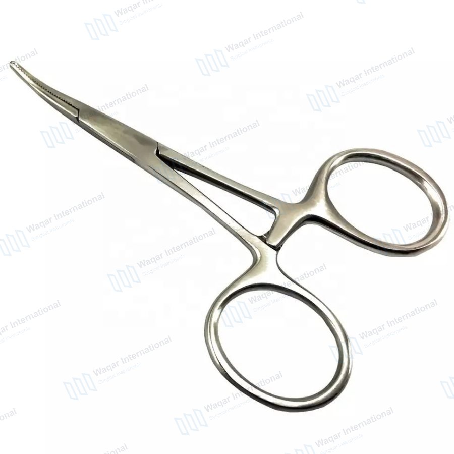 5" Extra Large Stainless Steel Ring Hemostat Mosquito Forceps — fishing tools manufactured by Waqar International, Sialkot