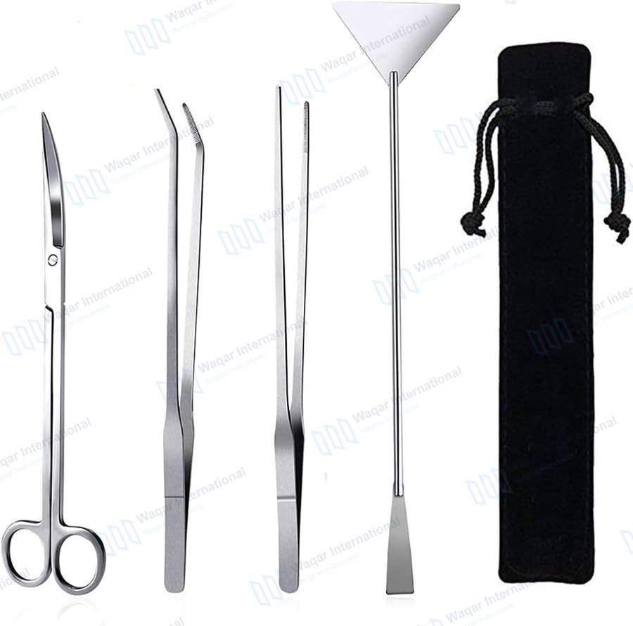 Fistoy Light Luxury Metal Aquarium Aquascaping Tool Long — beauty instruments manufactured by Waqar International, Sialkot