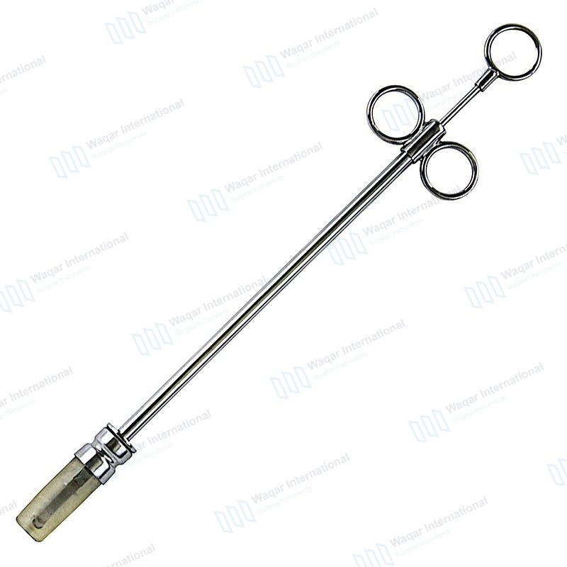 Stainless Steel Veterinary Artificial Insemination Gun Brand Made — veterinary instruments manufactured by Waqar International, Sialkot