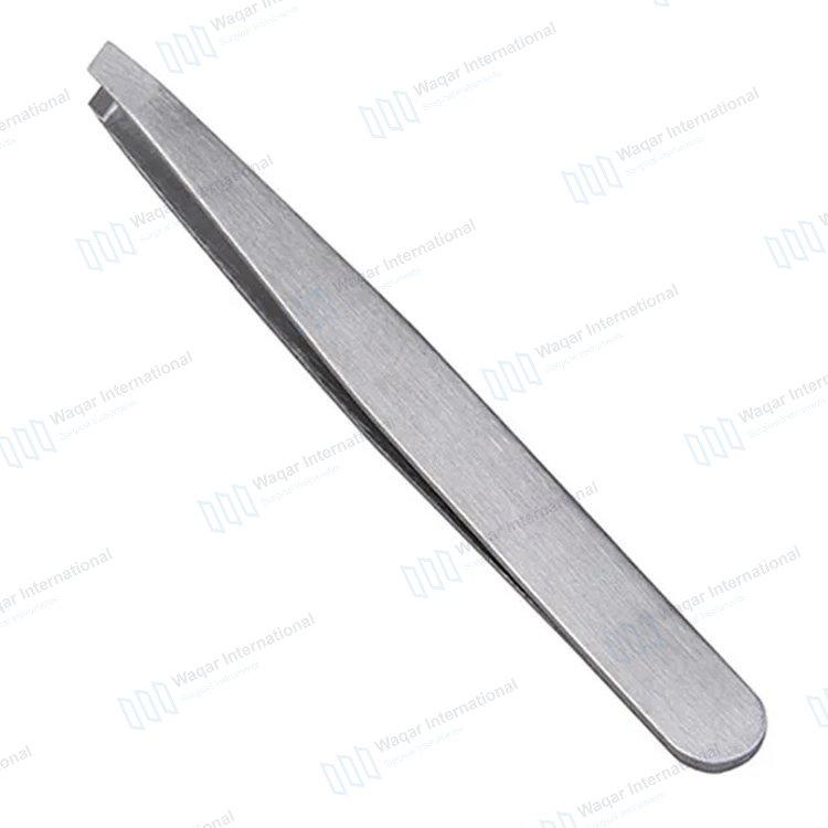 Stainless Steel Eyebrow Tweezers & Lash Tweezers — beauty instruments manufactured by Waqar International, Sialkot
