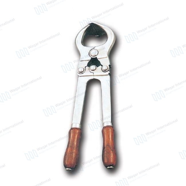 Burdizzo Veterinary Stainless Steel Castration Clamp Color Packing — veterinary instruments manufactured by Waqar International, Sialkot