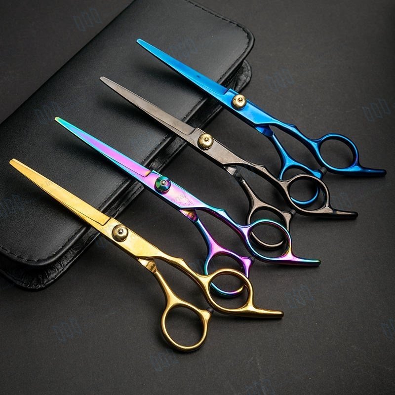 Salon Barber Scissors Set Hair Cutting Thinning — beauty instruments manufactured by Waqar International, Sialkot