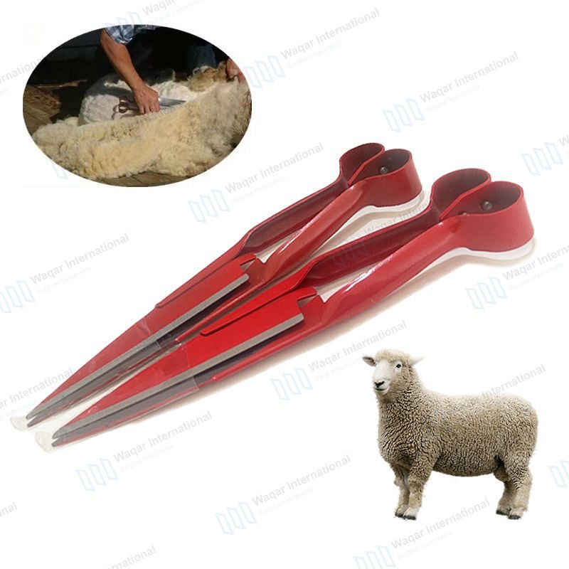 Veterinary Sheep Shears Hand Wool Shearing Scissors — veterinary instruments manufactured by Waqar International, Sialkot