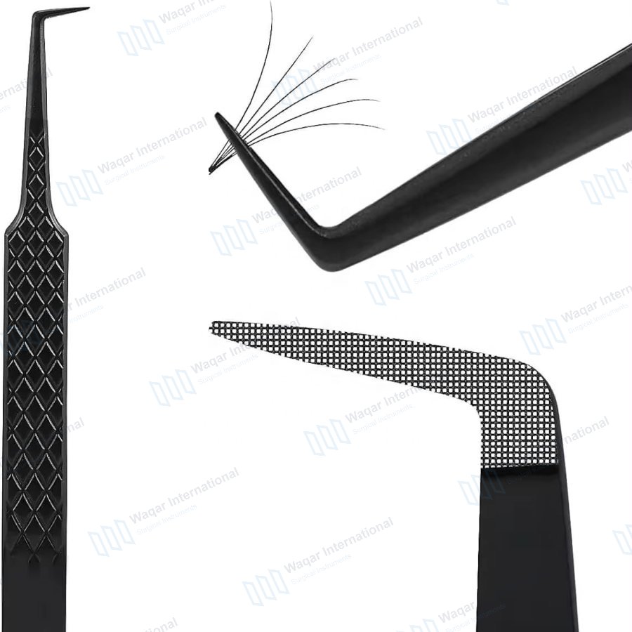 Private Label Luxury Stainless Steel 45 90 Degree — beauty instruments manufactured by Waqar International, Sialkot