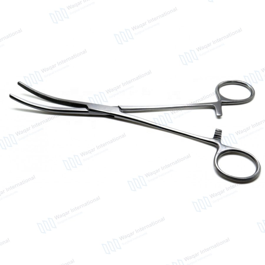 German Stainless Steel Pean Hemostat Forceps — veterinary instruments manufactured by Waqar International, Sialkot