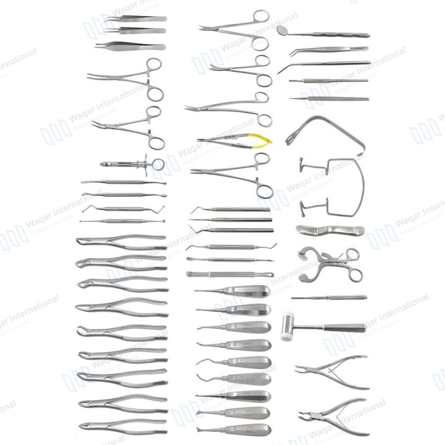 Large Animal Veterinary First Aid Kit 6 Pcs — veterinary instruments manufactured by Waqar International, Sialkot