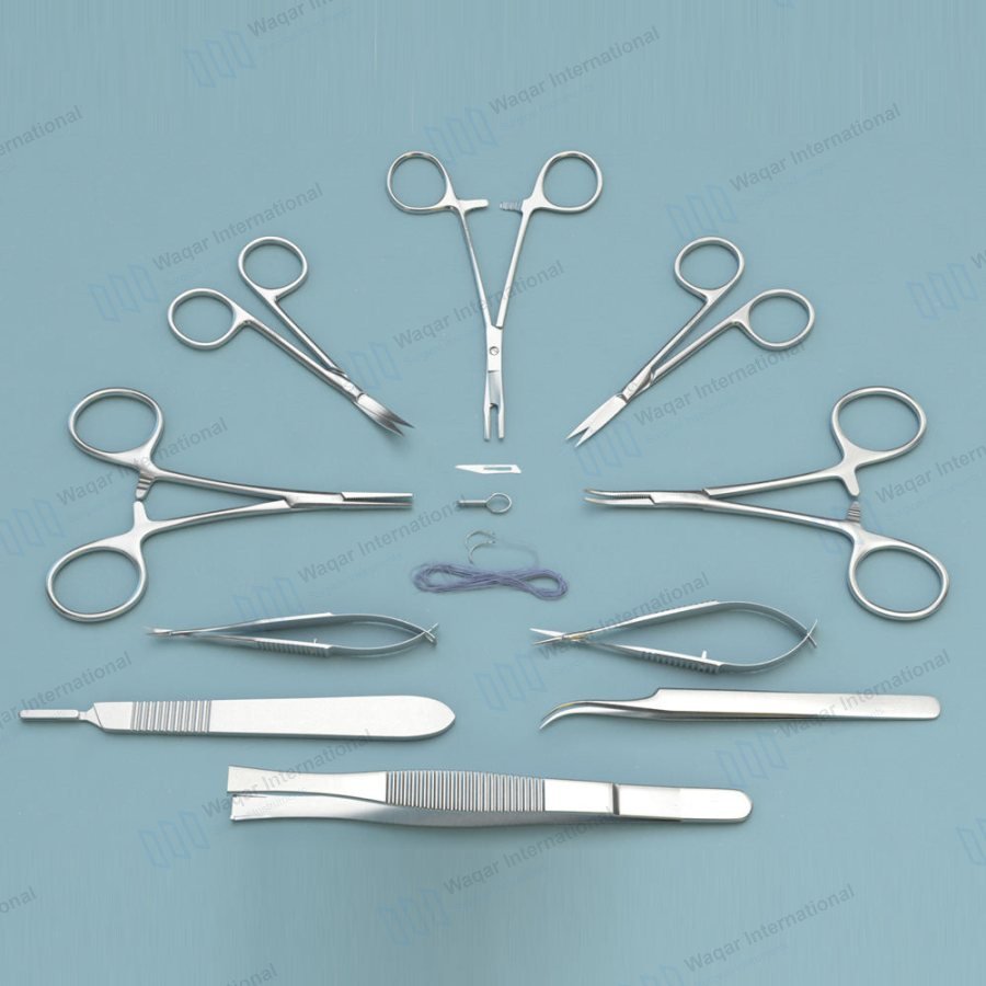Veterinary Orthopedic Microsurgery Anatomical Model Stainless Steel Medical Education — veterinary instruments manufactured by Waqar International, Sialkot