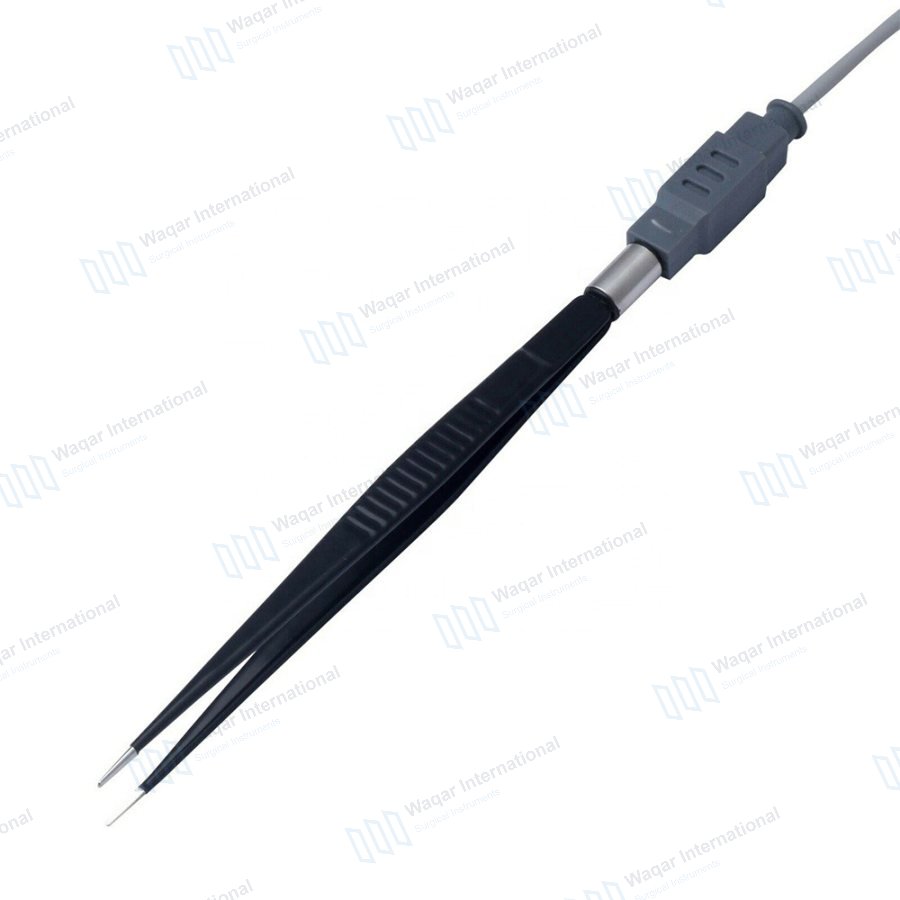 Reusable Bipolar Forceps Electrosurgical Instruments Set — electro surgical instruments manufactured by Waqar International, Sialkot