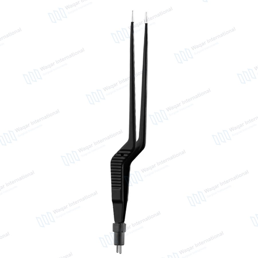 Surgical Bipolar Cautery Non-Stick Forceps Electrosurgical Instruments Japanese — electro surgical instruments manufactured by Waqar International, Sialkot