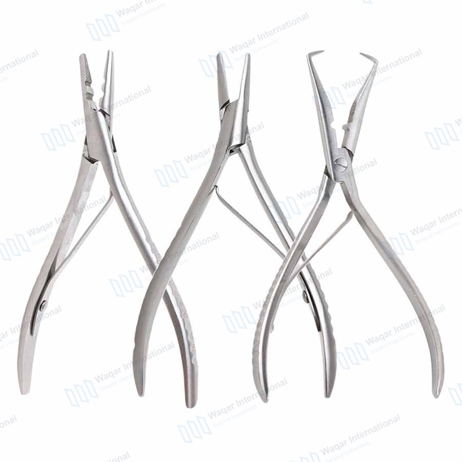 Black Stainless Steel Pliers Clips — surgical instruments manufactured by Waqar International, Sialkot