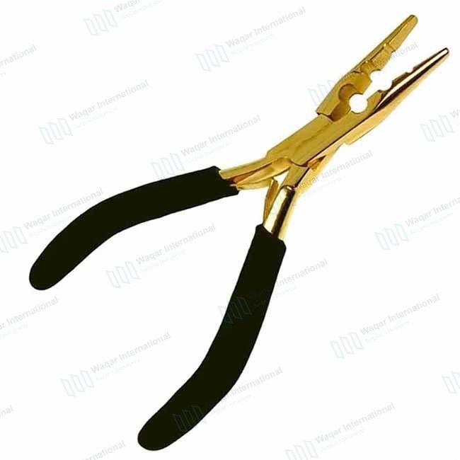 Pro-Quality Stainless Steel Hair Extension Plier Top-Rated Strong Grip — surgical instruments manufactured by Waqar International, Sialkot