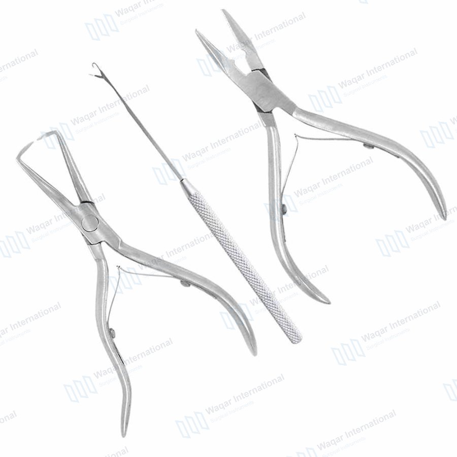 Stainless Steel Multi-Function Waterproof Hair Extension Pliers — surgical instruments manufactured by Waqar International, Sialkot