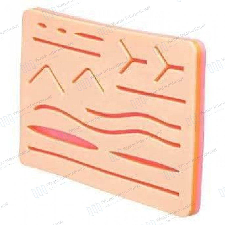 Three Layered Suture Practice Pad Training — surgical instruments manufactured by Waqar International, Sialkot