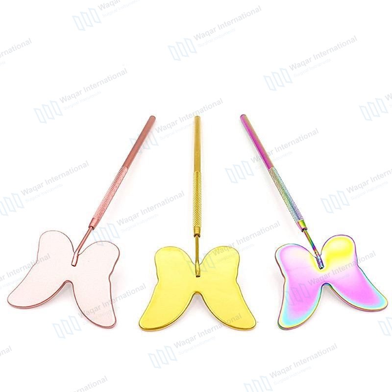Customizable Personalized Portable Handheld Dual Sided Magnifying Eyelash Extension — beauty instruments manufactured by Waqar International, Sialkot