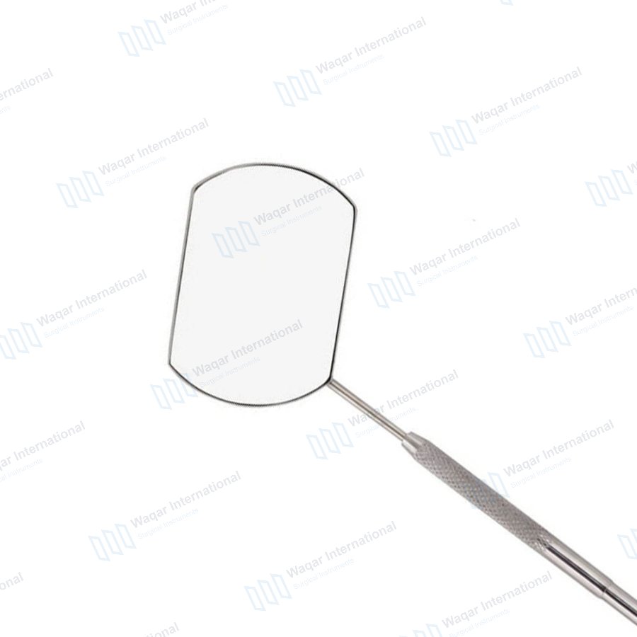Lighted Magnifying Chrome Finish Color Coated Handheld Desktop — beauty instruments manufactured by Waqar International, Sialkot