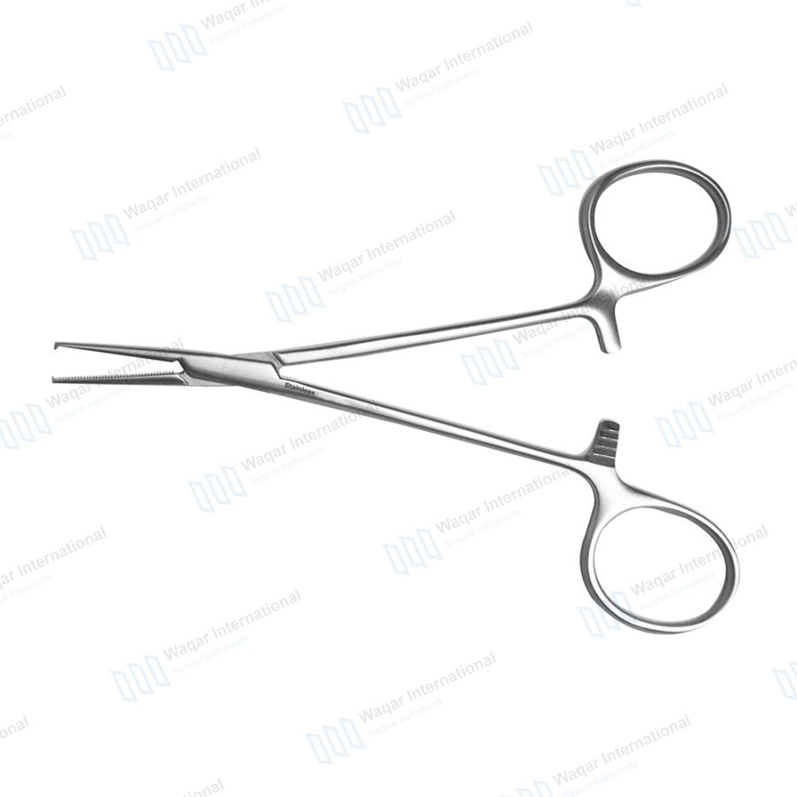 Stainless Steel Benguela Hemostatic Forceps Kocher Straight/Curved — surgical instruments manufactured by Waqar International, Sialkot