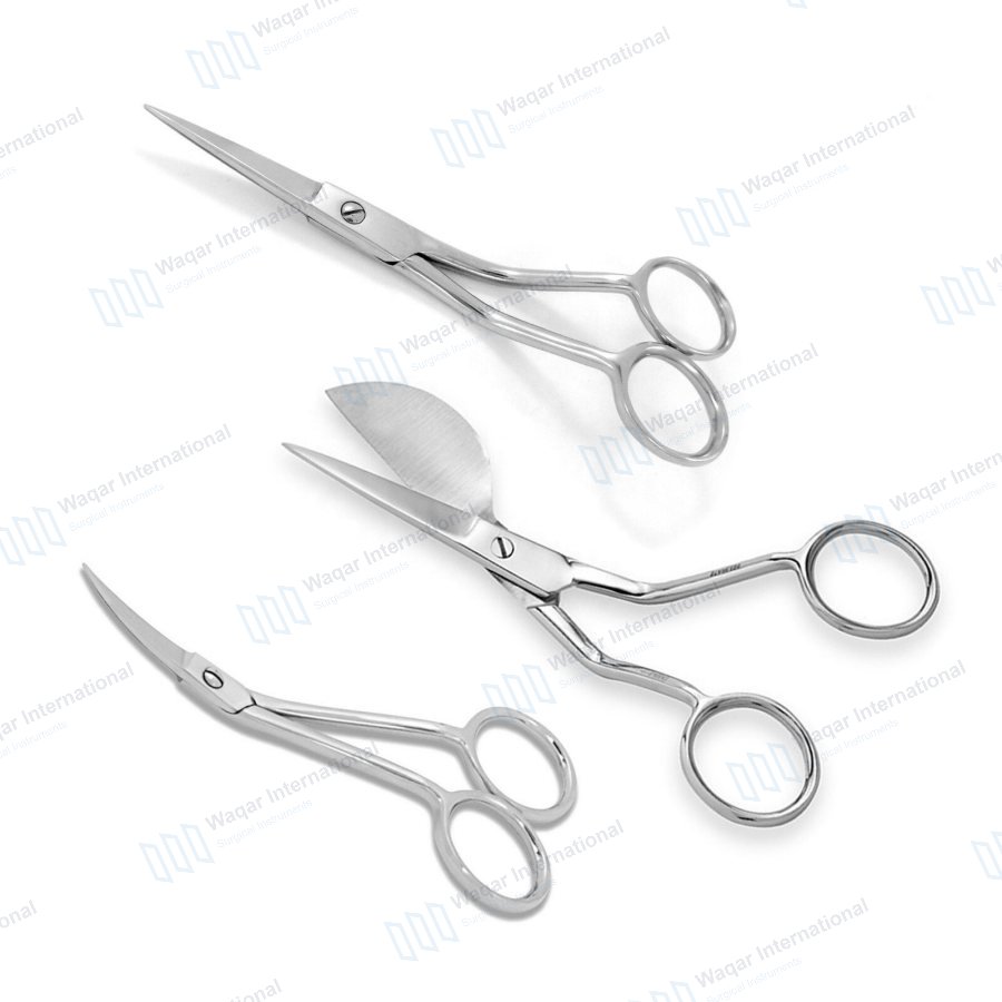 Industrial DIY Applique Scissors Smooth Polish Finished — surgical instruments manufactured by Waqar International, Sialkot