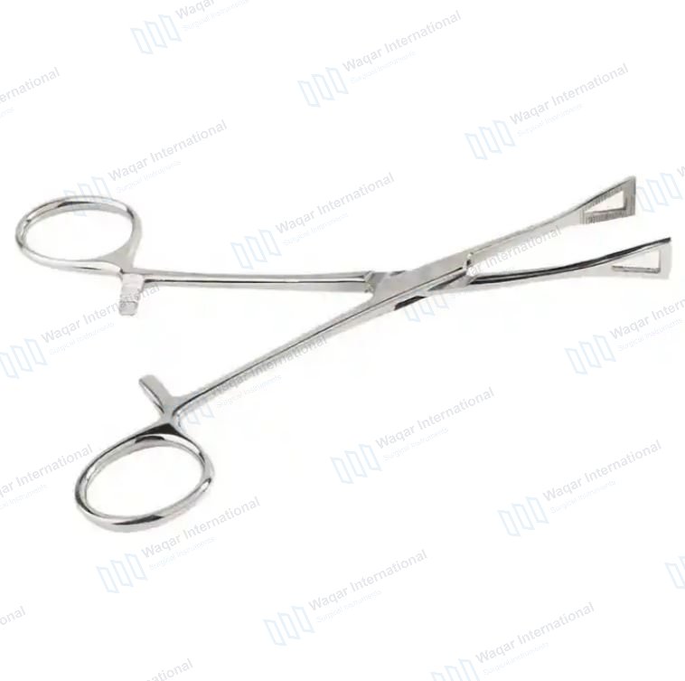 Foerster Steel Sponge Forceps — surgical instruments manufactured by Waqar International, Sialkot