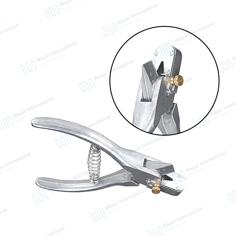 Convenient 304 Stainless Steel Livestock Ear Tag Pliers Acogedor — ent instruments manufactured by Waqar International, Sialkot