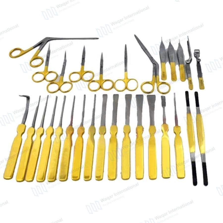 71 Pcs Stainless Steel Rhinoplasty Instruments — ent instruments manufactured by Waqar International, Sialkot