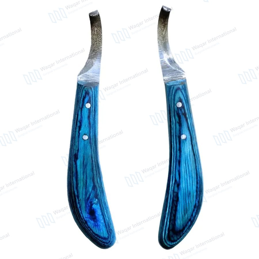 Multi Hoof Knife 5-in-1 Reusable Stainless Steel Orthopedic Hospital-Grade — veterinary instruments manufactured by Waqar International, Sialkot