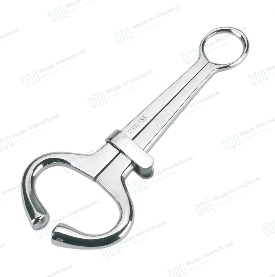 Veterinary Reusable Stainless Steel Horse Bull Traction Ring Nose — veterinary instruments manufactured by Waqar International, Sialkot