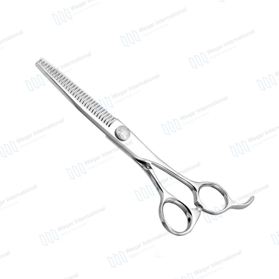 Salon Sharp Stainless Steel Right-Handed Hair Cutting Scissors — beauty instruments manufactured by Waqar International, Sialkot
