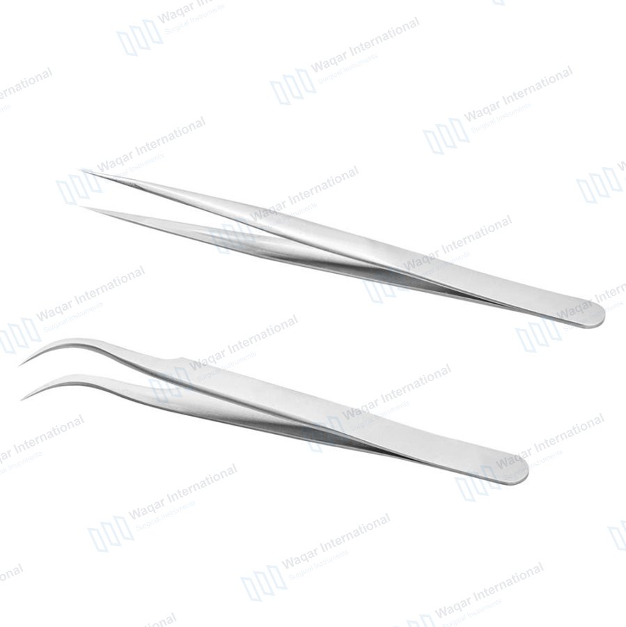 Pakistan Made Beauty Volume Eyelash Extension Tweezers Anti-Acid — beauty instruments manufactured by Waqar International, Sialkot