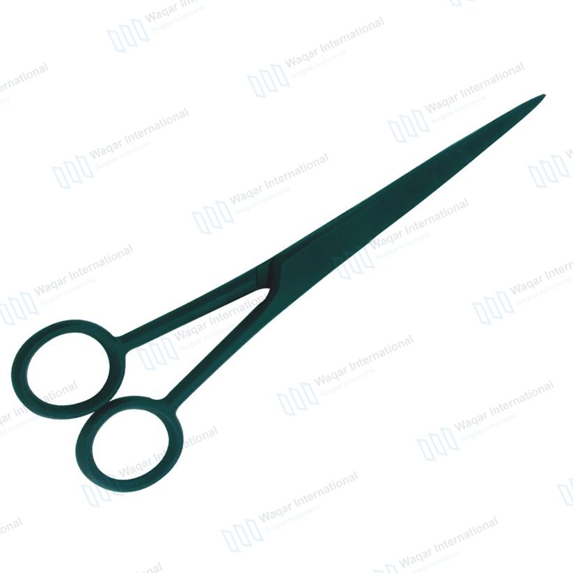 Razor Edge Barber Hair Scissors Silver Color Japanese — beauty instruments manufactured by Waqar International, Sialkot